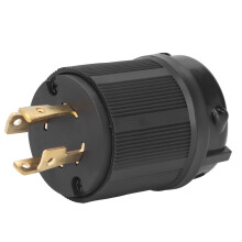 Enchufe de bloqueo de 4 orificios PA66/Latón 30A AC260/450V