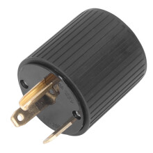 Enchufe con bloqueo TT-30P al adaptador de latón L5-30P 30A