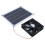 10W Portable Solar Panel Exhaust Fan for Outdoor 6