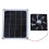 10W Portable Solar Panel Exhaust Fan for Outdoor 5