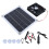 10W Portable Solar Panel Exhaust Fan for Outdoor 14