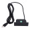 Recessed USB Power Strip Outlet 2.5m Dual USB Charging Socket ABS 2