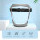 Full Face Shield Clear Protective Anti-Fog Waterproof Breathable 19x9cm 7