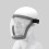 Full Face Shield Clear Protective Anti-Fog Waterproof Breathable 19x9cm 5