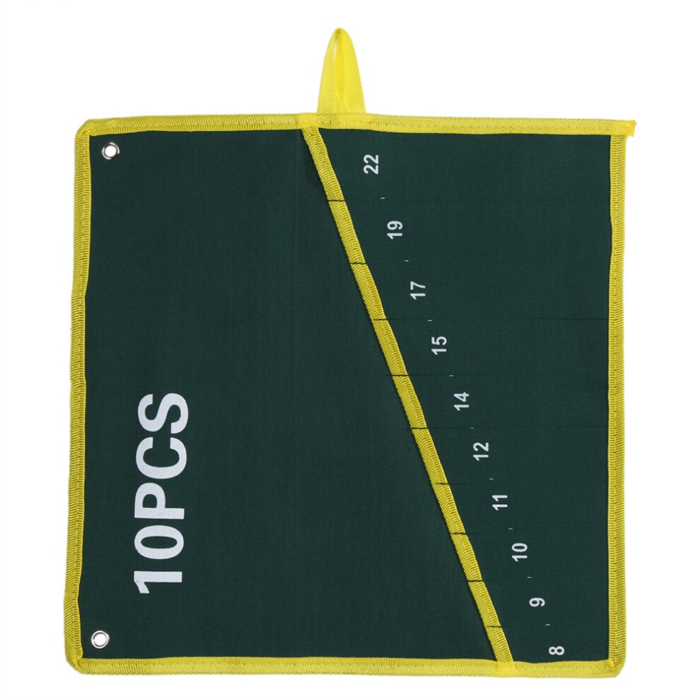 1Pc Durable Canvas Spanner Wrench Tool Roll Up 9387669857468