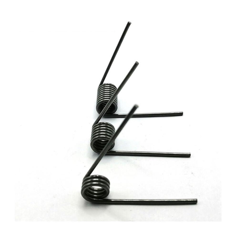 V-Shape Small Torsion Spring Set, 10Pcs 65Mn Steel 1.5Mm Diameter, 90 Degree Angle 13.5Mm Size, Style 9Mm_1.5mm 6276012504643