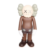 (Brown)Figura de acción de PVC Kaws Companion porta bolígrafos juguetes de regalo para niños adornos de 73 pulgadas