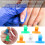 10pcs Nail Extension Fiberglass Manicure Extend 10