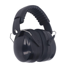 Ear Muffs Noise Cancelling Earmuffs for Sleeping and Studying Black Safety Ear Protection Adjustable Fit