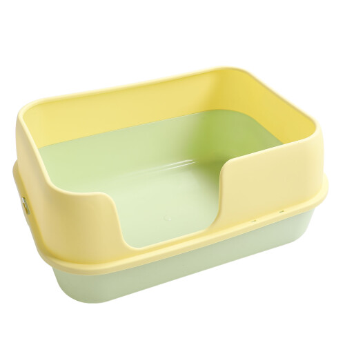 Cat Litter Box Extra Large Semi Enclosed Splash 2