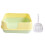 Cat Litter Box Extra Large Semi Enclosed Splash 1