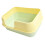 Cat Litter Box Extra Large Semi Enclosed Splash 8