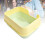 Cat Litter Box Extra Large Semi Enclosed Splash 12