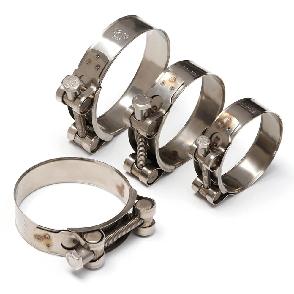 Worm Drive Hose Clamp Stainless Steel 64-67Mm For Air Water Pipe Fasteners Heavy Duty Hose Fittings 6276012505206