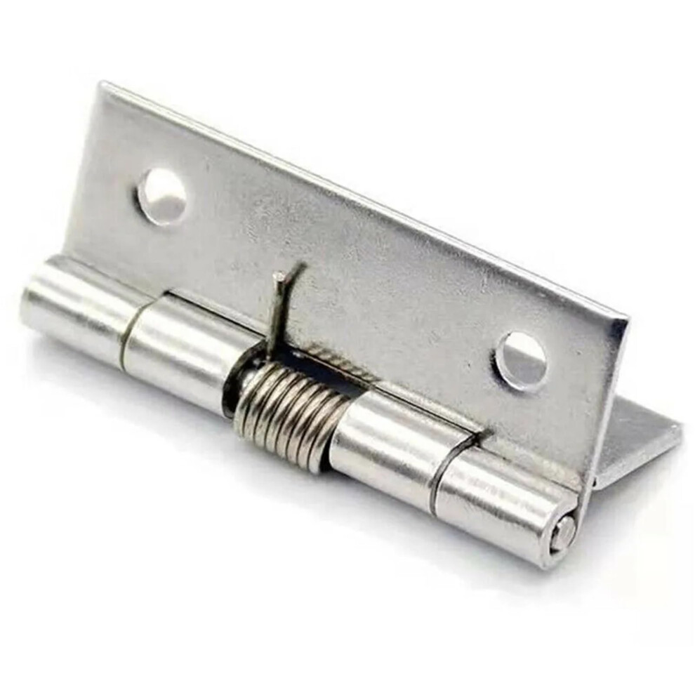 Spring Hinges Self Closing Stainless Steel Door Hinge Hardware 2.5 Inch 2Pcs For Interior And Exterior Doors 6482260688282