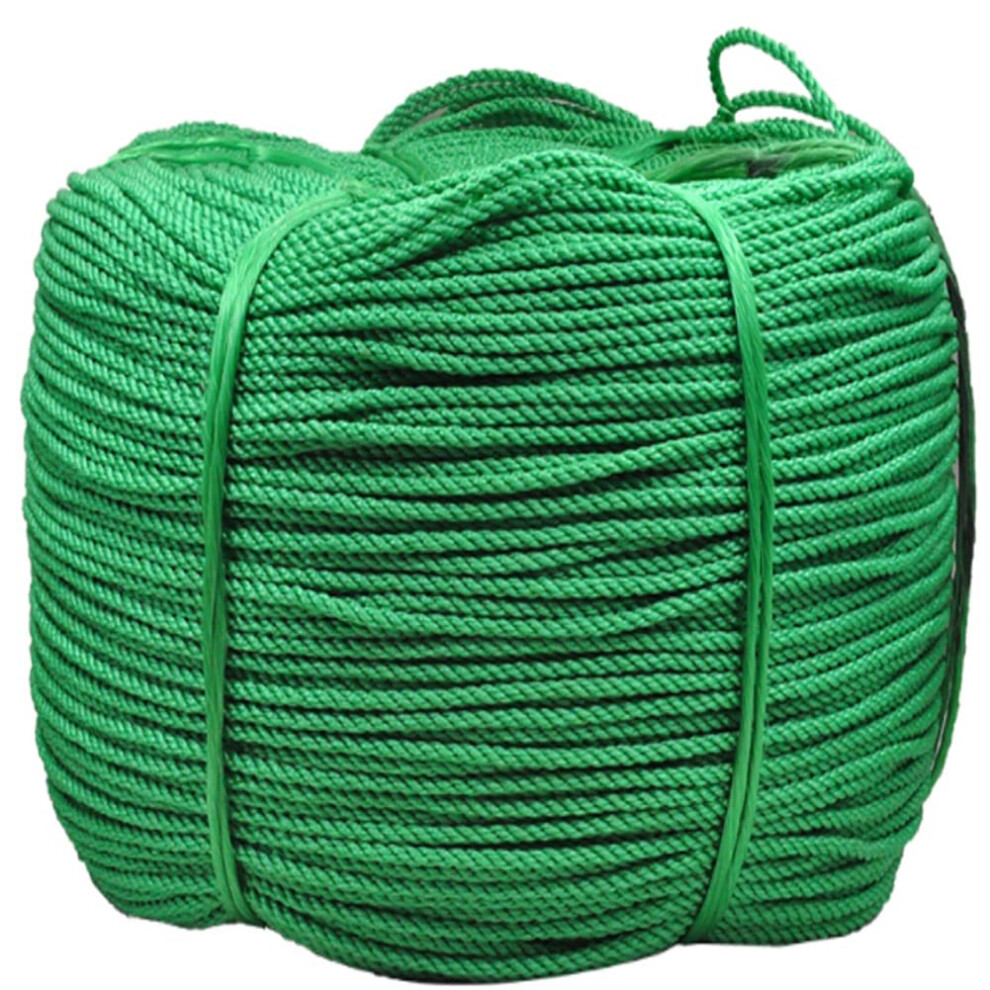 Nylon Plastic Braided Rope 2Mm X 100M For Outdoor Clothesline And Truck Bundling Heavy-Duty Utility Rope 6947110198491