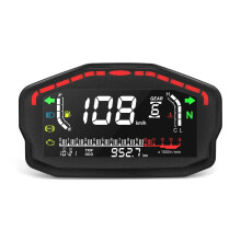 Motorcycle Dashboard Speedometer Universal RPM Digital Odometer Injection Carburetor Instrument Trip Meter for All Bikes