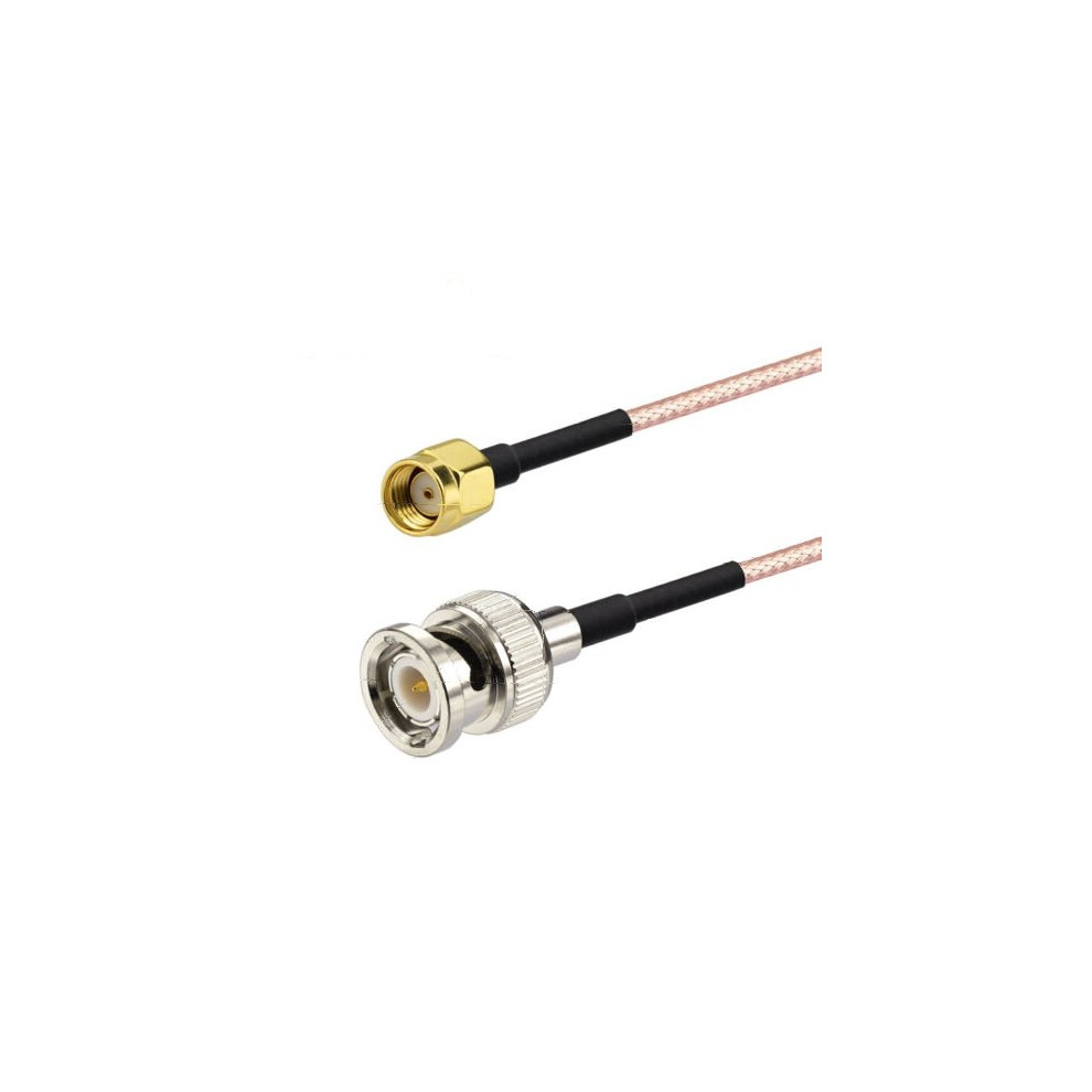Bnc Male To Rp-Sma Female Adapter Coaxial Cable 2M Rg316 Pigtail For Antenna Connection Usa Shipping 6482260688480