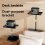 Adjustable Projector Stand Multi-Angle Support Tripod Head Black 7