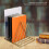 Creative Metal Triangle Iron Desktop Bookshelf 2