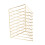 Creative Metal Triangle Iron Desktop Bookshelf 7