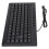 Mini 301A Teclado USB cableado de 95 teclas, negro, 1,5 m 15