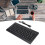 Mini 301A Teclado USB cableado de 95 teclas, negro, 1,5 m 9