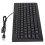Mini 301A Teclado USB cableado de 95 teclas, negro, 1,5 m 1