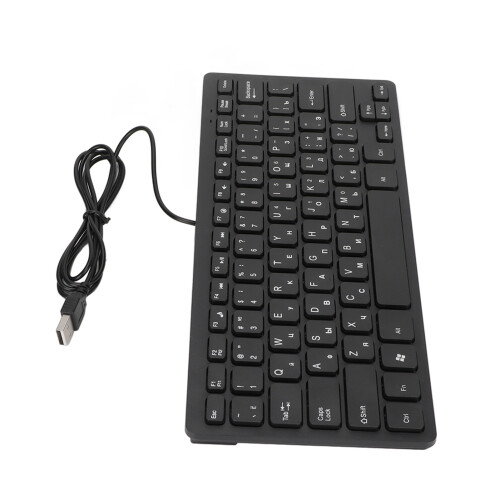 TT-A01 Teclado USB ruso de 78 teclas ultrafino 1,2 m 2