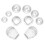 Handmade Aluminium Alloy Bath Bomb Molds Fizzy 1