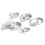 Handmade Aluminium Alloy Bath Bomb Molds Fizzy 2