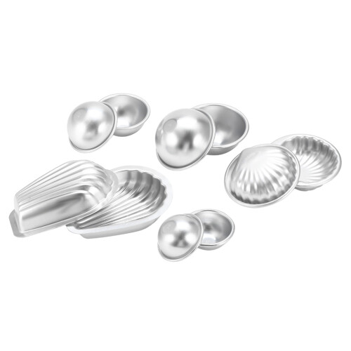 Handmade Aluminium Alloy Bath Bomb Molds Fizzy 1