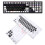 Keyboard Stickers PVC Clear Frosted Pattern 12