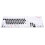 Keyboard Stickers PVC Clear Frosted Pattern 9