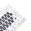 Keyboard Stickers PVC Clear Frosted Pattern 15
