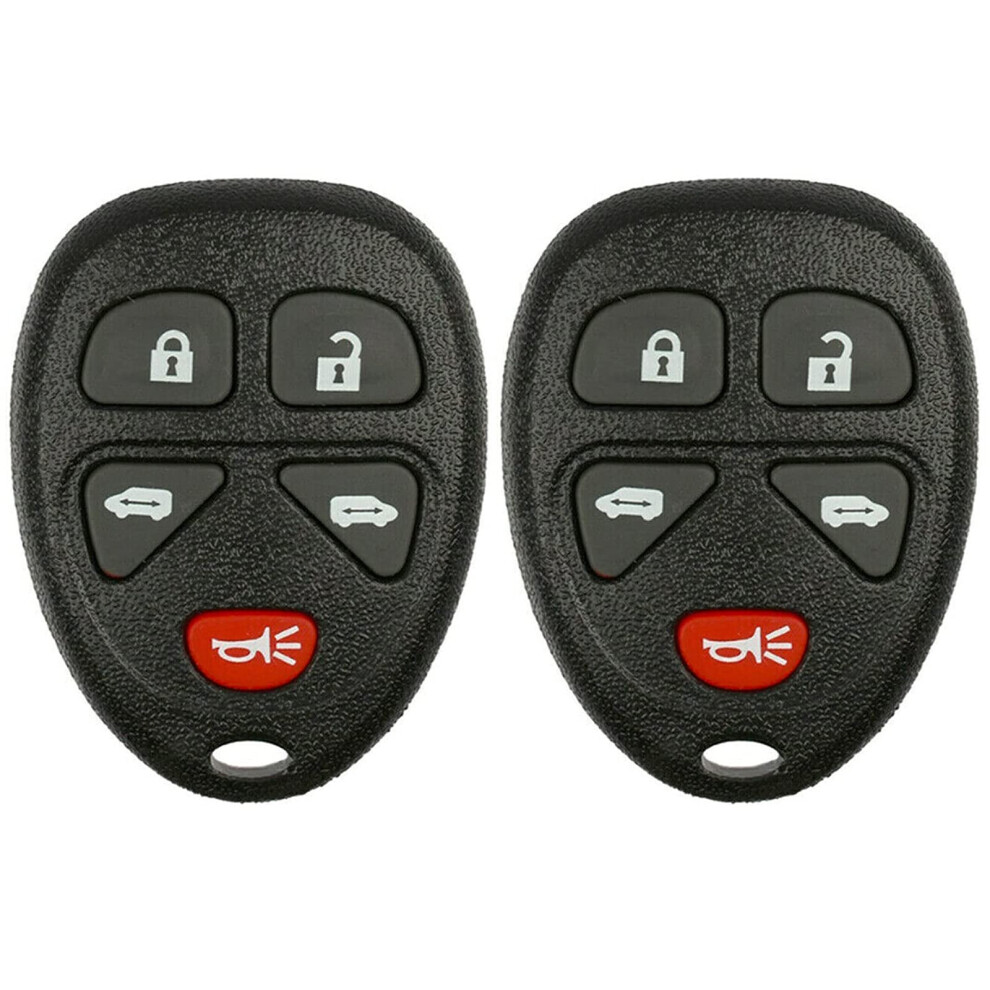 2X Keyless Entry Remote Key Fob Shell Case Compatible With Gm Kobgt04a 15788020 No Electronics Or Chip Included 6947110199078
