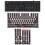 2 Pcs Keyboard Stickers PVC Decorative General 11