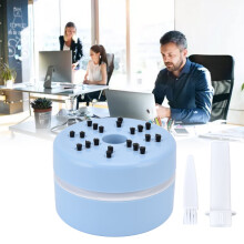Recolector de polvo de escritorio USB Mini 500 mAh Azul