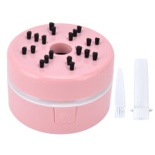 Portable Pink Desk Dust Collector, 500mAh USB Mini Cleaner