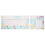 2Pcs Mechanical Keyboard Sticker Frosted Surfaces 1