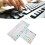 2Pcs Mechanical Keyboard Sticker Frosted Surfaces 12