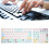 2Pcs Mechanical Keyboard Sticker Frosted Surfaces 11