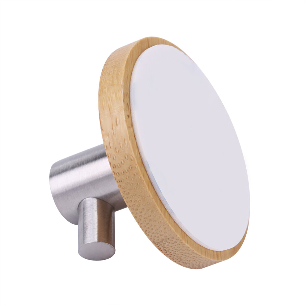 Natural Bamboo Stainless Steel Wall Hanger Hook-image-OPC-PJNX9TH-NEW