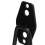 Set da 5 pezzi di ganci doppi per garage, 40 kg, nero 12