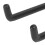 Set da 5 pezzi di ganci doppi per garage, 40 kg, nero 13
