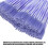 200pcs Mascara Wands Applicator Disposable Eyebrow 15