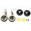 2pcs 150W Dome Tweeter 4 Ohm Built in Capacitors 1