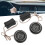 2 Pcs Dome Tweeter 140W Metallic Iron Loudspeaker 12