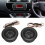 2 Pcs Car Dome Tweeter 800W High Sensitivity Audio 11