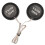 2PCS 350W Mini Dome Tweeter Round Speaker Stick On 9